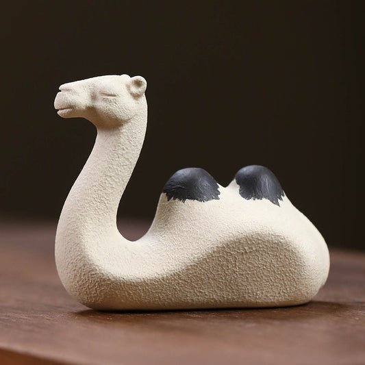 Mascottes de thé chameau en argile