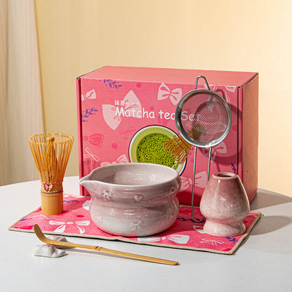Set Matcha 470ml Bol Trad Chawan Bambou Chasen