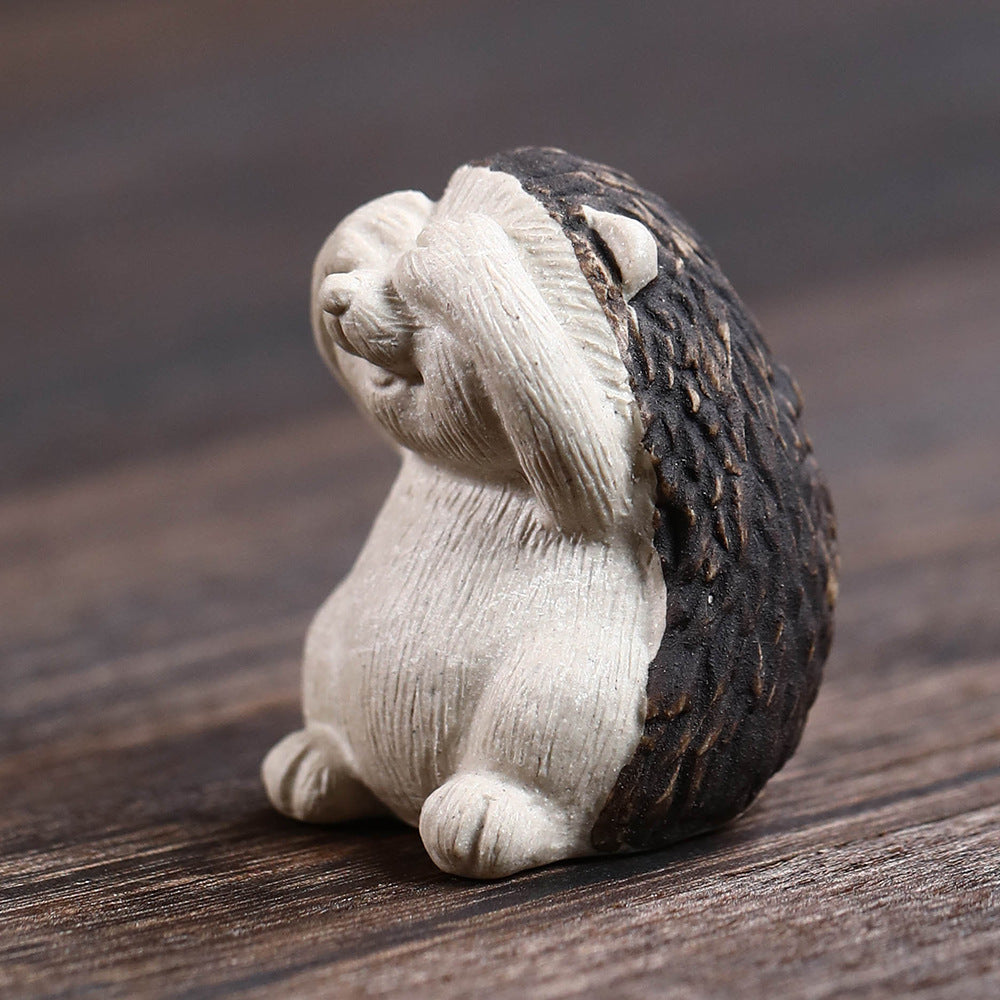 Mascotte de Thé Grenouille Fortune en Céramique