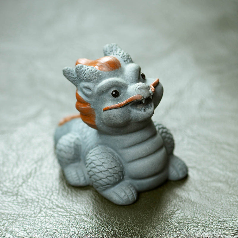 Mascottes de thé ane en argile