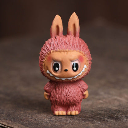 Mascottes de thé labubu en argile