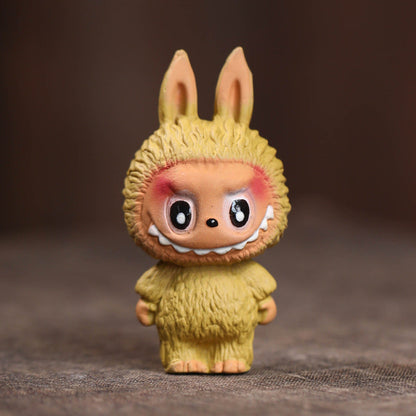 Mascottes de thé labubu en argile