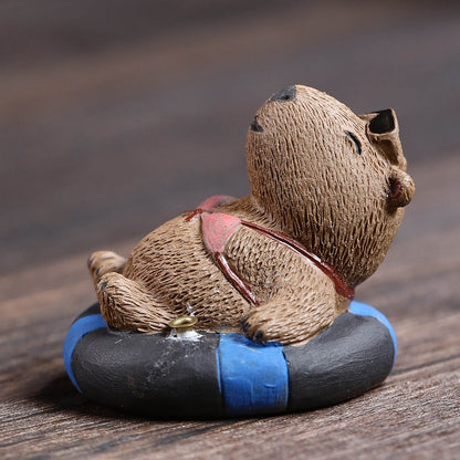 Mascotte de Thé Aigle Jade en Zisha