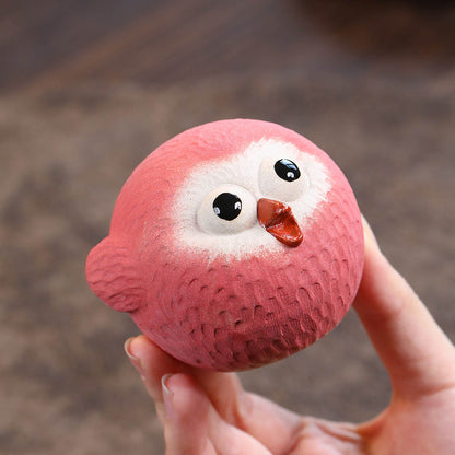 Mascottes de thé angry bird en argile
