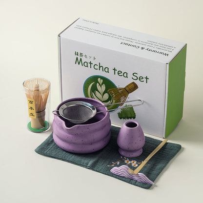 Set Matcha 500ml Cadeau Idéal Élégant Artisanal
