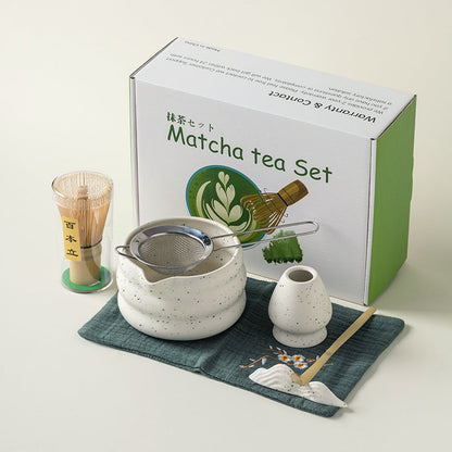 Set Matcha 500ml Cadeau Idéal Élégant Artisanal