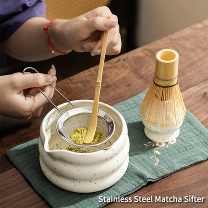Set Matcha 500ml Cadeau Idéal Élégant Artisanal
