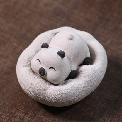 Mascottes de thé nounours en argile