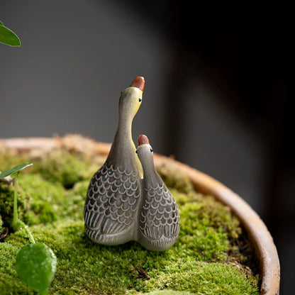 Mascottes de thé oiseaux