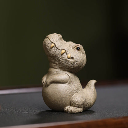 Mascottes de thé dino en argile