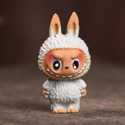 Mascottes de thé labubu en argile