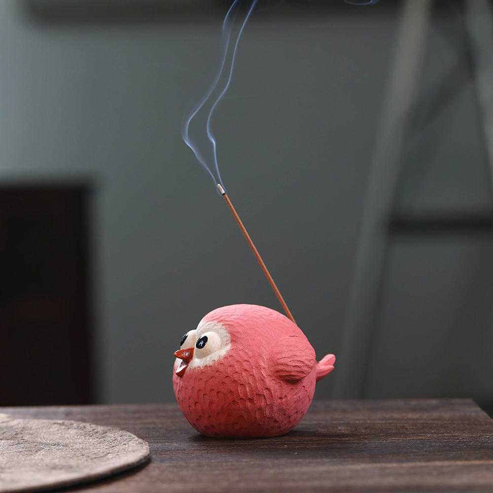 Mascottes de thé angry bird en argile