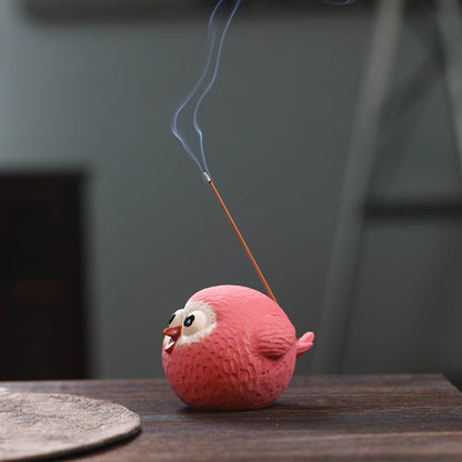Mascottes de thé angry bird en argile