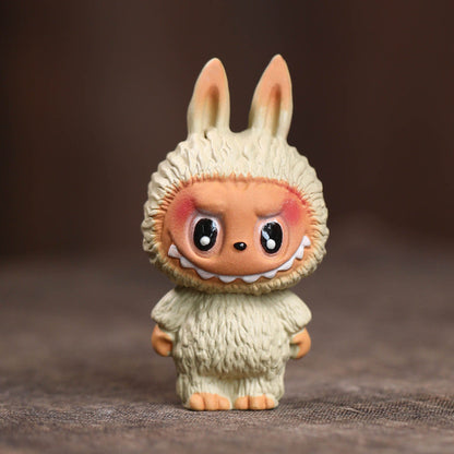 Mascottes de thé labubu en argile