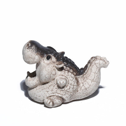 Mascotte de Thé Lapin Jade en Zisha