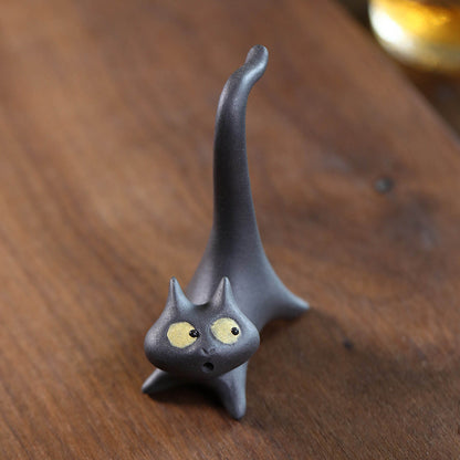 Mascottes de thé figurine chat ghibli