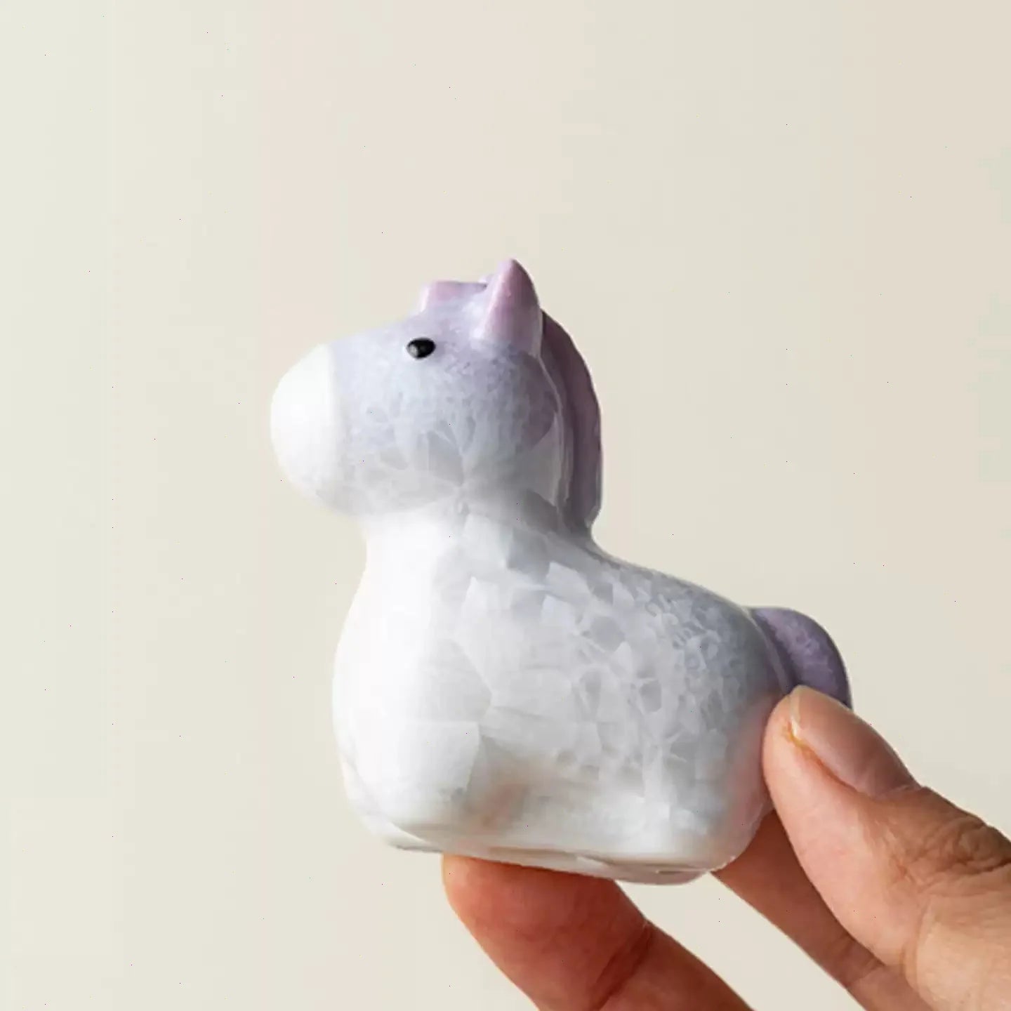 Mascottes de thé cristaline  cheval
