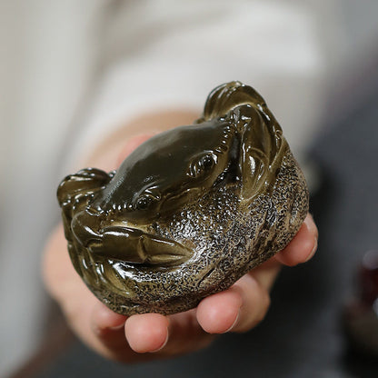 Mascottes de thé crab glazed