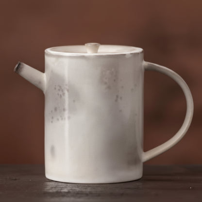 THÉIÈRE CÉRAMIQUE BLANCHE