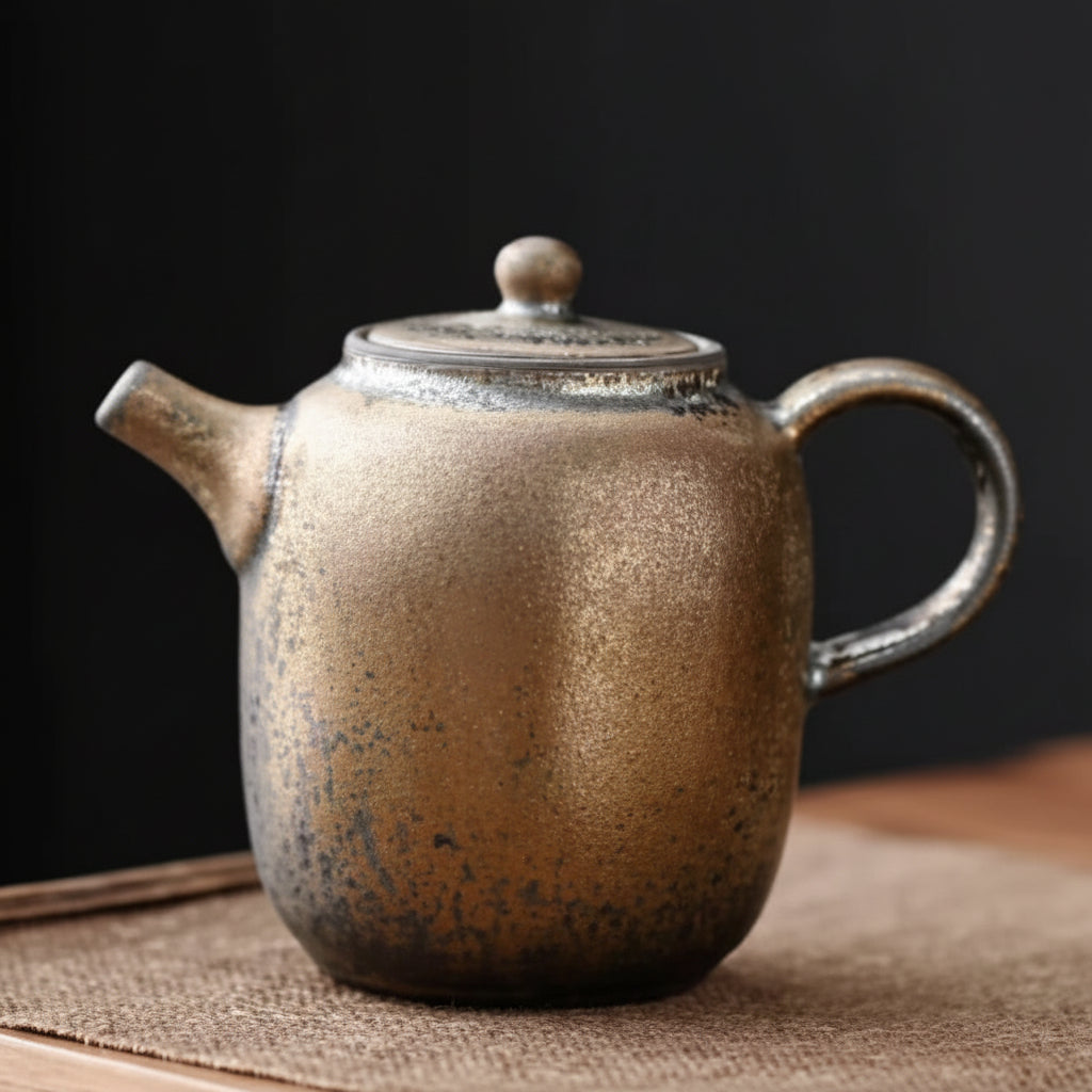 THÉIÈRE CÉRAMIQUE ANCIENNE