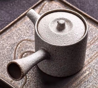 THÉIÈRE EN CÉRAMIQUE JAPONAISE ANCIENNE