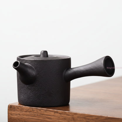 THÉIÈRE EN CÉRAMIQUE JAPONAISE ANCIENNE
