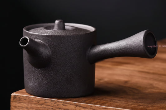 THÉIÈRE EN CÉRAMIQUE JAPONAISE ANCIENNE