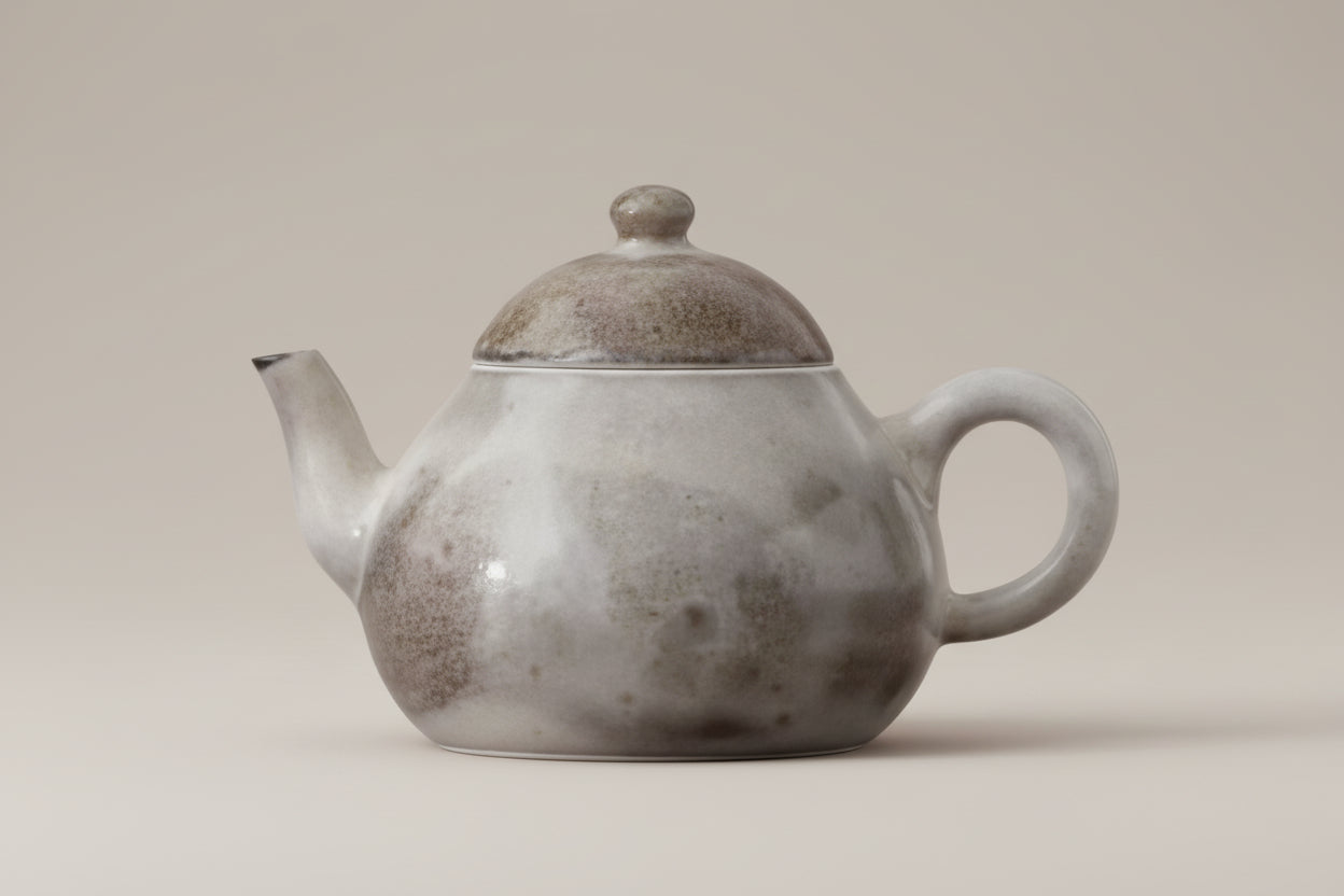 THÉIÈRE EN CÉRAMIQUE VINTAGE ANCIENNE