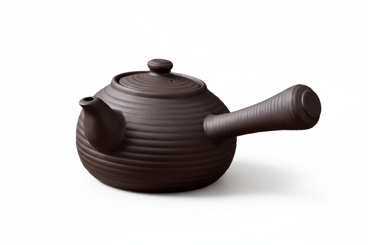 THÉIÈRE CÉRAMIQUE VINTAGE  AVEC MANCHE PLEIN