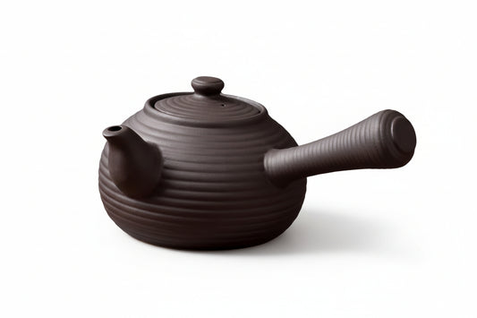 THÉIÈRE CÉRAMIQUE VINTAGE  AVEC MANCHE PLEIN