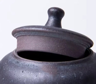 THÉIÈRE CÉRAMIQUE NOIRE  300 ML