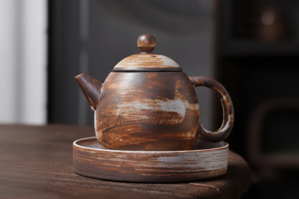 THÉIÈRE CÉRAMIQUE CHINOISE  FINE