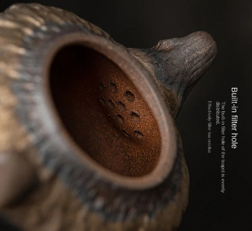 THÉIÈRE EN CÉRAMIQUE JAPONAISE   VINTAGE