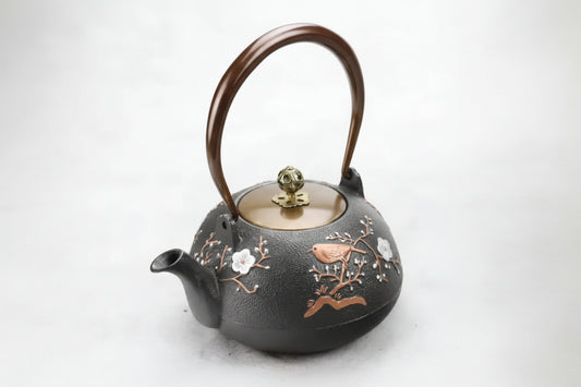 SERVICE À THÉ EN FONTE <br> EXOTIQUE