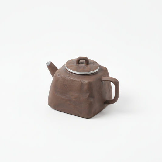 THÉIÈRE CÉRAMIQUE JAPONAISE CARREE