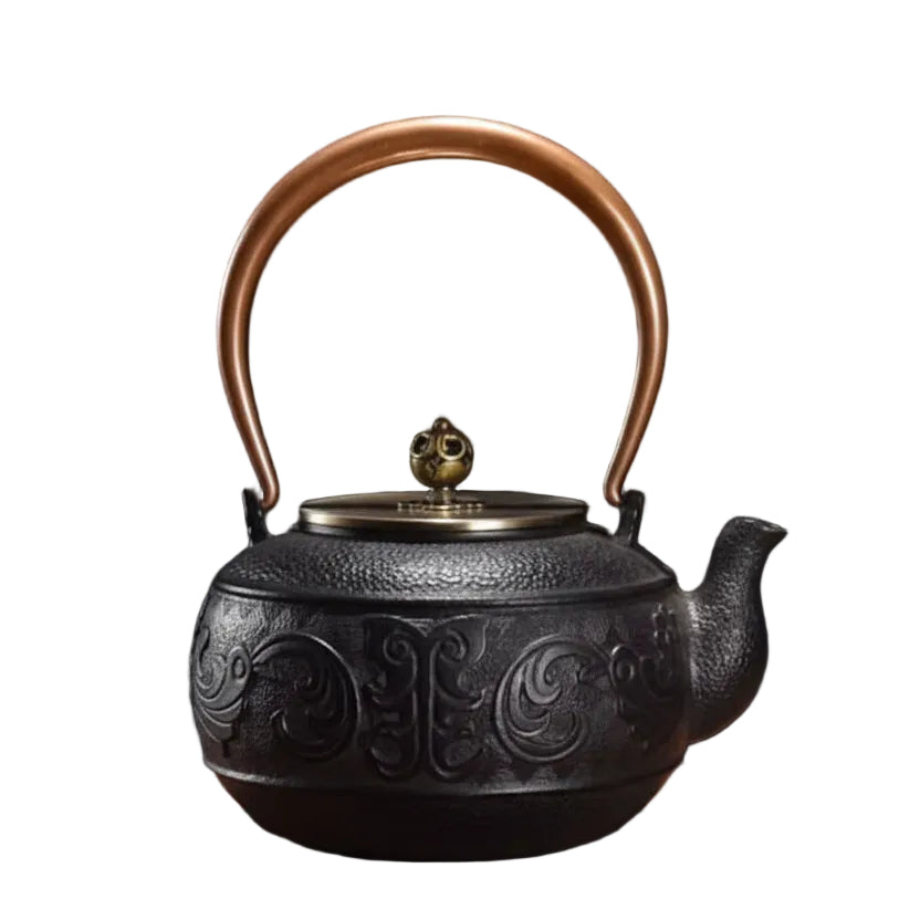 THÉIÈRE EN FONTE  ARTISANALE