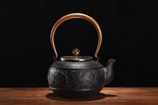 THÉIÈRE EN FONTE  ARTISANALE