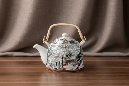 THÉIÈRE EN PORCELAINE CHNOISE   1000 ML