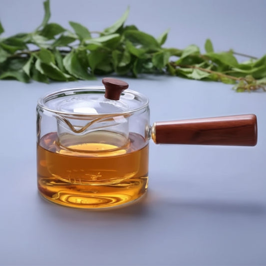 THÉIÈRE EN VERRE INDIVIDUELLE