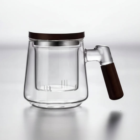 THÉIÈRE EN VERRE ORIGINALE