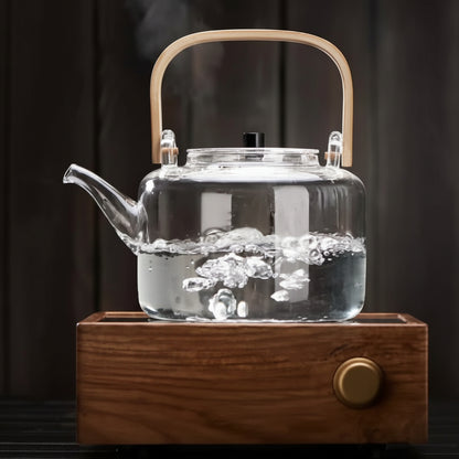THÉIÈRE EN VERRE  STYLE NORDIQUE
