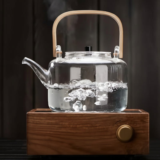 THÉIÈRE EN VERRE  STYLE NORDIQUE