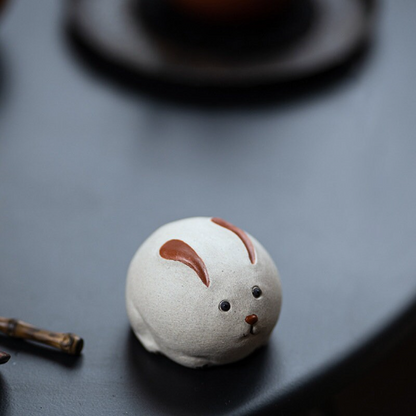 Mascotte de Thé Paon en Zisha