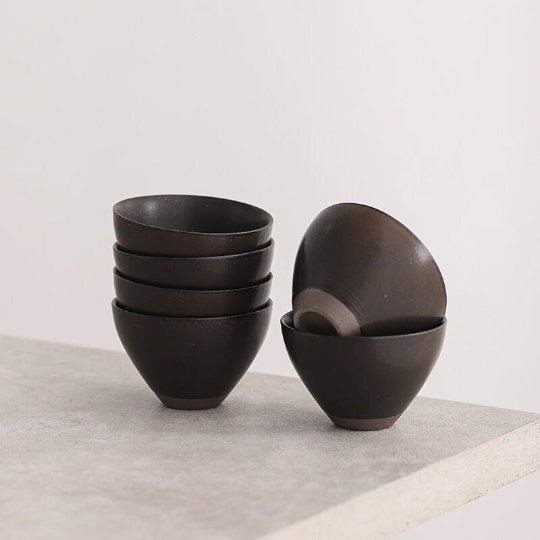 Tasse à thé céramique 30ml Set de 6