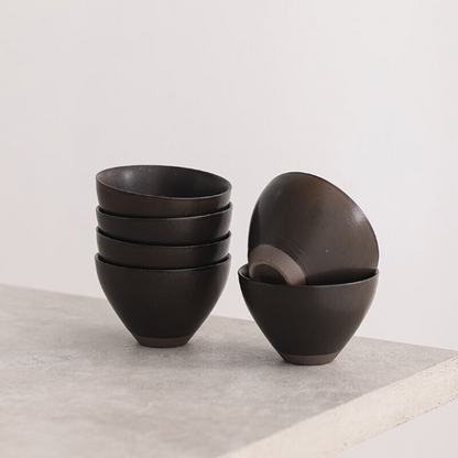 Tasse à thé céramique 30ml Set de 6