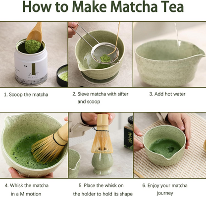 Set de Matcha 10 pièces 500ml