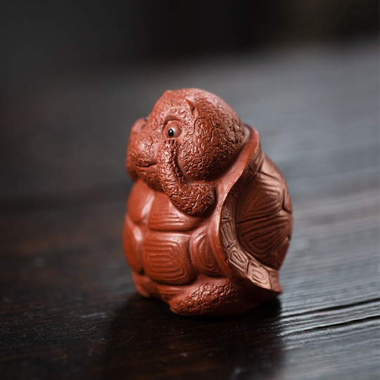 Mascotte de Thé Rat Chanceux en Zisha