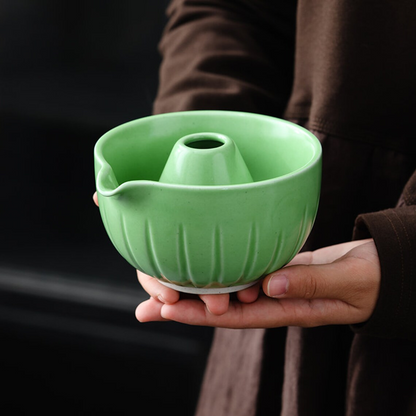 Set de matcha 450ml trois couleurs fleuré