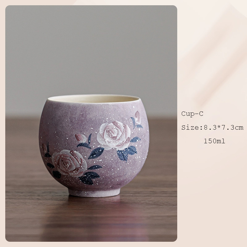 Tasse à thé céramique Peinte Main