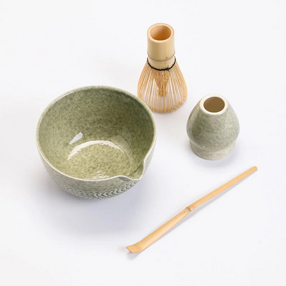 Set Matcha 500ml Chawan Bol Artisanal Élégant